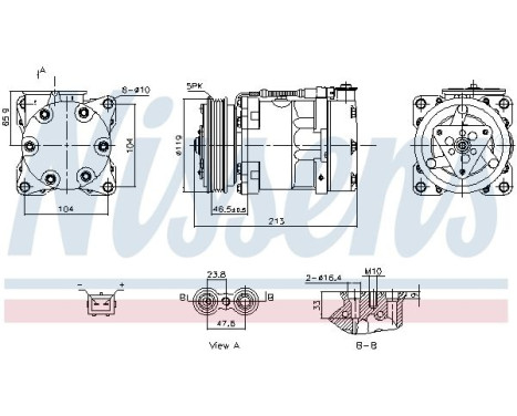 Compressor, air conditioning