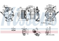 Compressor, air conditioning