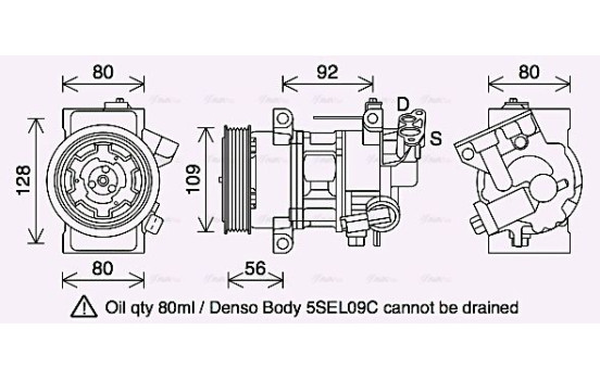 Compressor, air conditioning