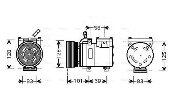 Compressor, air conditioning