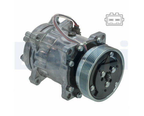 Compressor, air conditioning