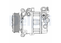 Compressor, air conditioning