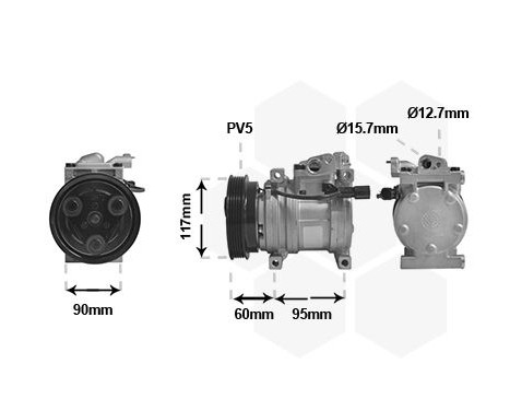 Compressor, air conditioning