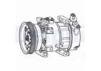 Compressor, air conditioning