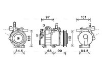 Compressor, air conditioning