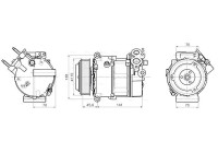 Compressor, air conditioning