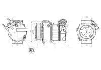 Compressor, air conditioning