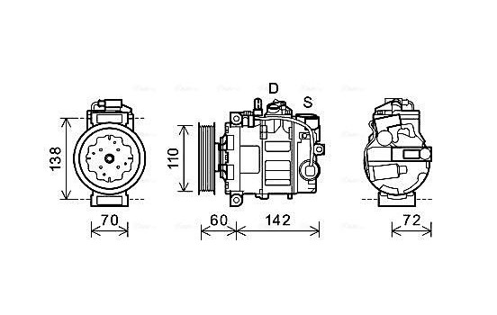 Compressor, air conditioning