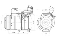 Compressor, air conditioning