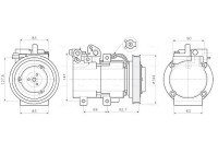 Compressor, air conditioning