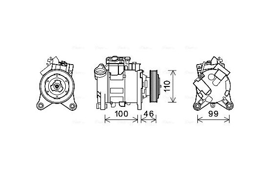 Compressor, air conditioning