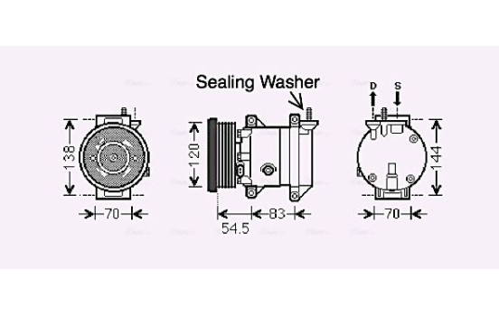 Compressor, air conditioning