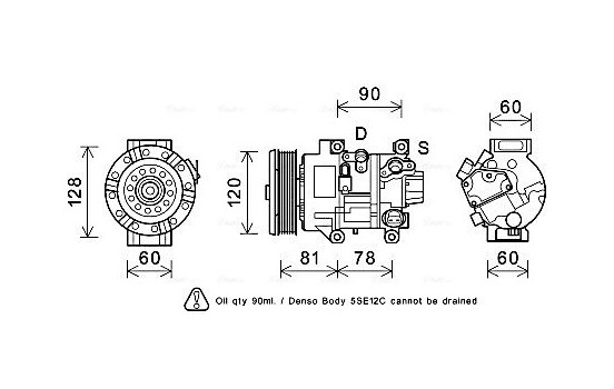 Compressor, air conditioning