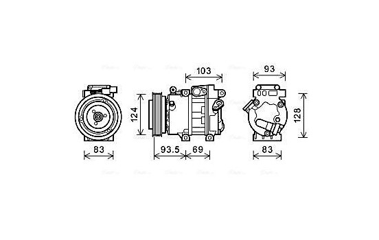 Compressor, air conditioning