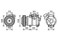 Compressor, air conditioning