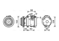 Compressor, air conditioning