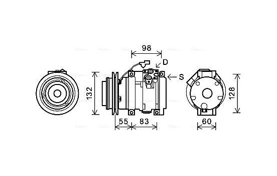 Compressor, air conditioning