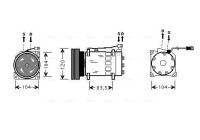 Compressor, air conditioning