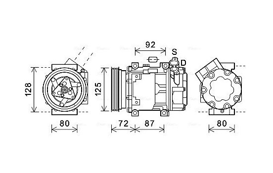 Compressor, air conditioning