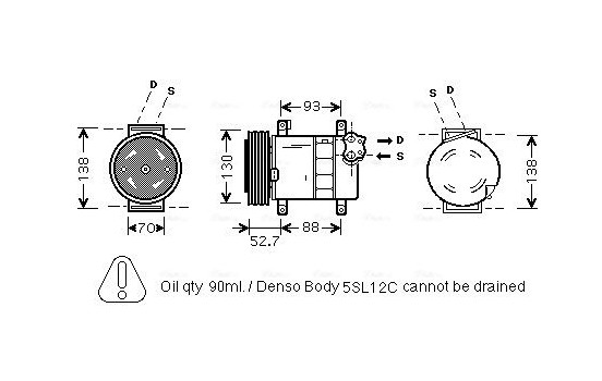 Compressor, air conditioning