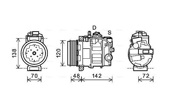 Compressor, air conditioning