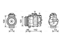 Compressor, air conditioning