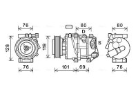 Compressor, air conditioning