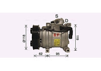 Compressor, air conditioning