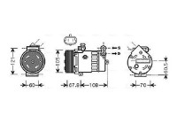 Compressor, air conditioning