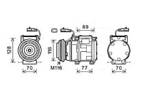 Compressor, air conditioning