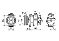 Compressor, air conditioning