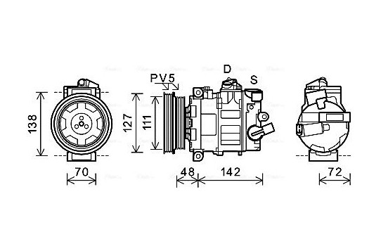 Compressor, air conditioning