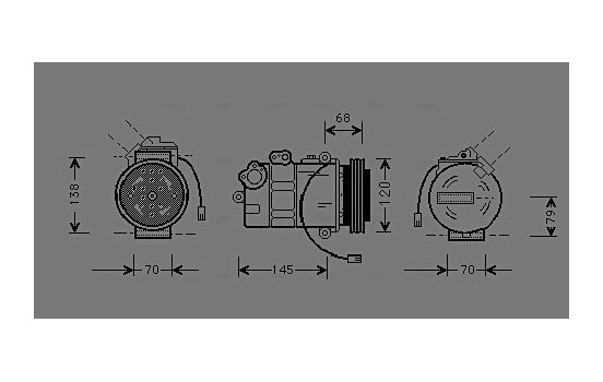 Compressor, air conditioning