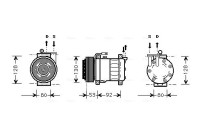 Compressor, air conditioning