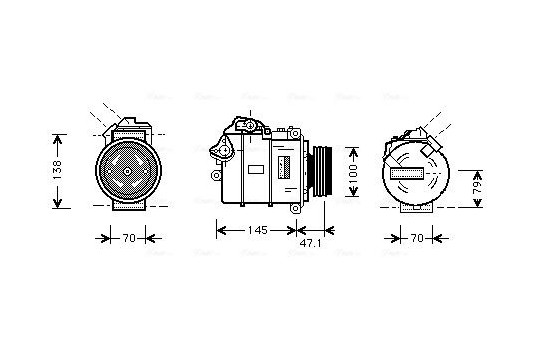 Compressor, air conditioning