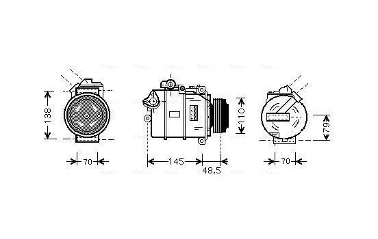 Compressor, air conditioning