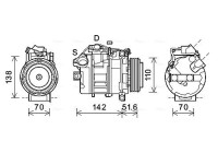 Compressor, air conditioning