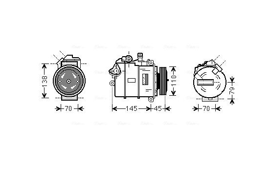 Compressor, air conditioning