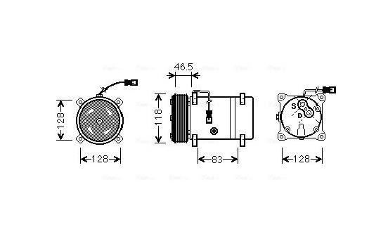 Compressor, air conditioning