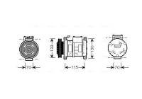 Compressor, air conditioning