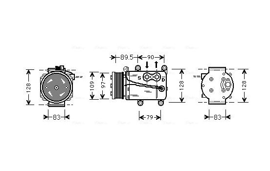 Compressor, air conditioning