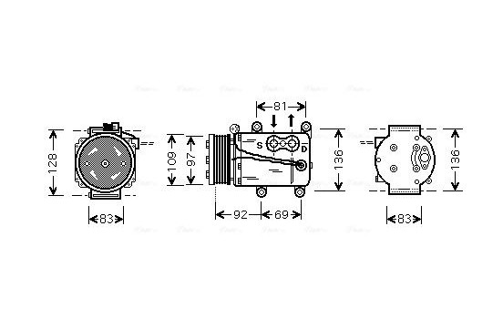 Compressor, air conditioning