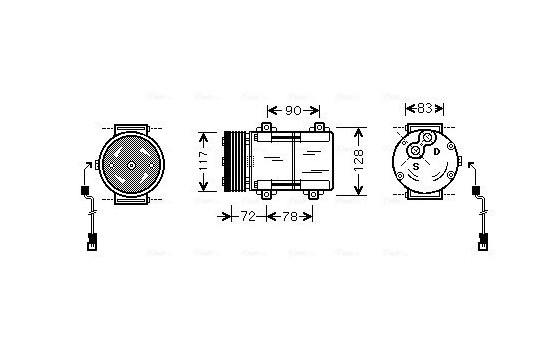 Compressor, air conditioning