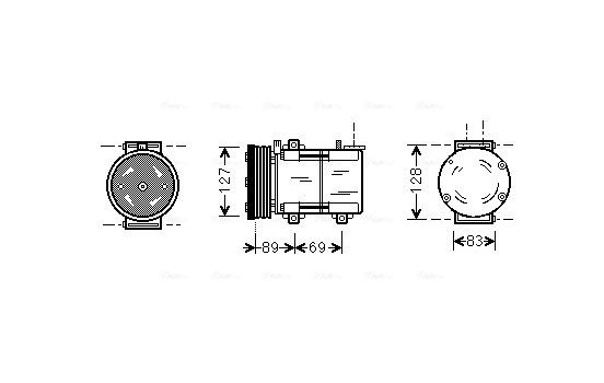 Compressor, air conditioning