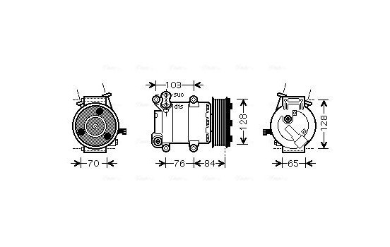 Compressor, air conditioning