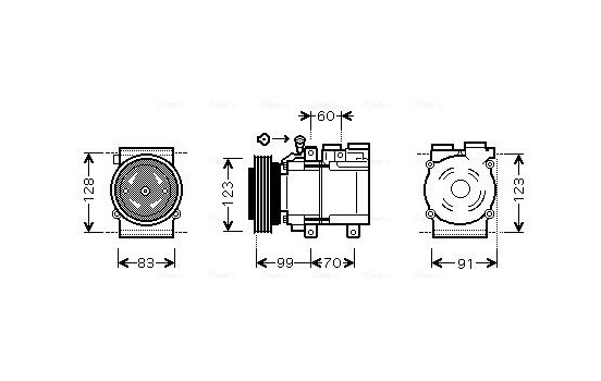 Compressor, air conditioning