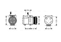Compressor, air conditioning
