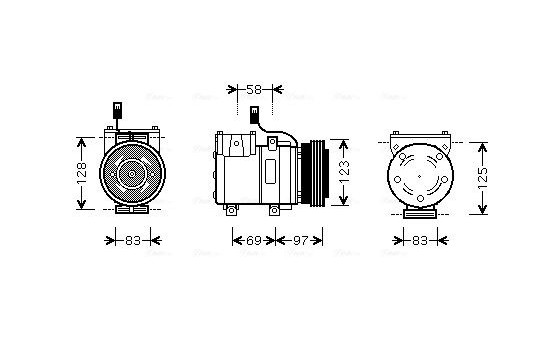 Compressor, air conditioning