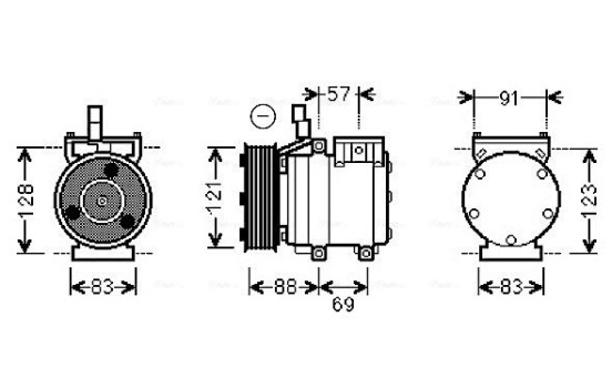 Compressor, air conditioning