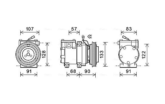 Compressor, air conditioning